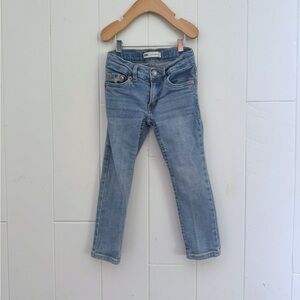 Levi's Distressed 512 Blue Jeans - Kids Size 4